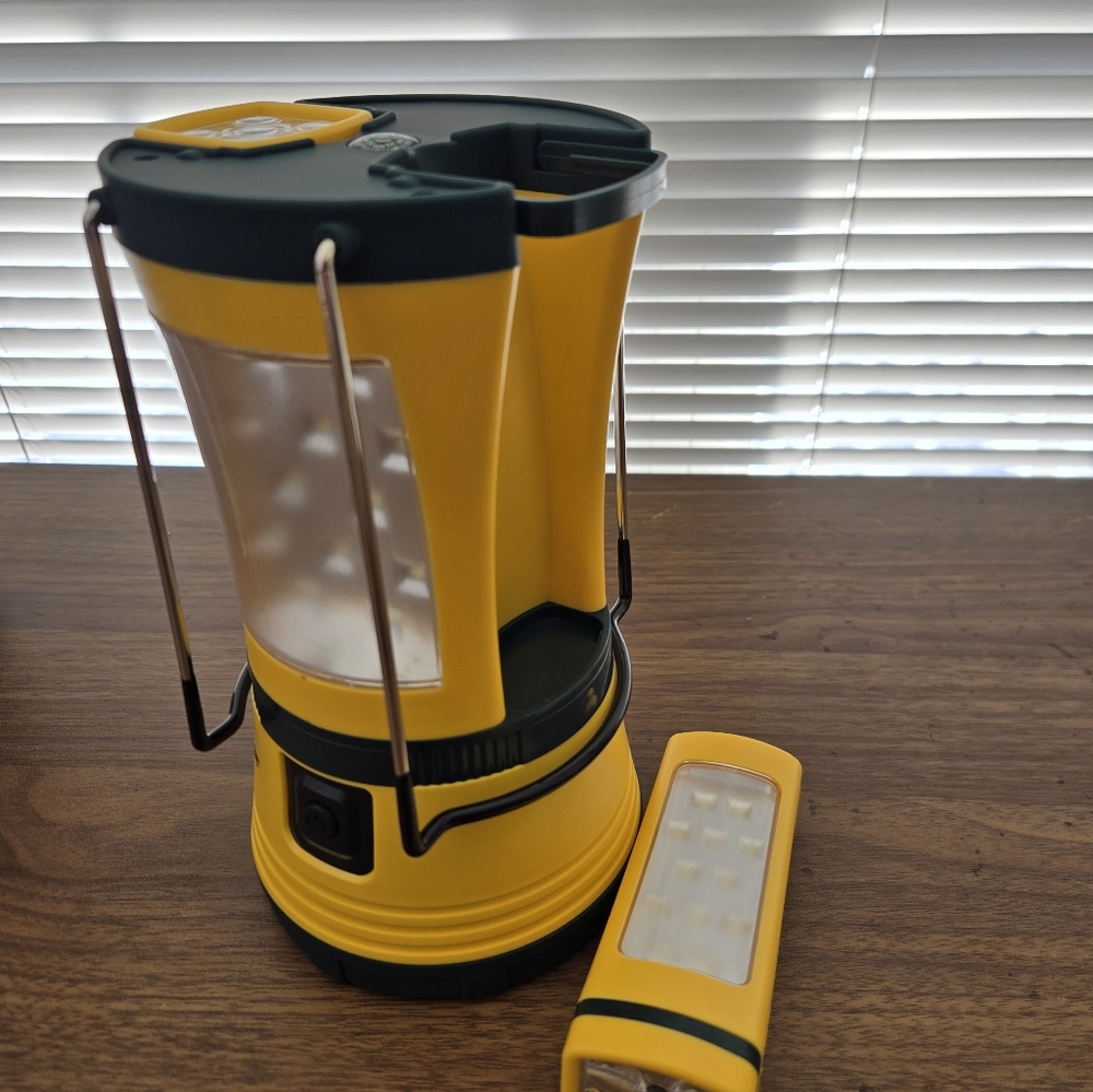 Yellow LED Camp Lantern Journeyman, Never Used - Picture 7 of 7